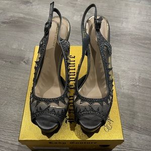 Dream Peeptoe Slingback pump by Lady Couture